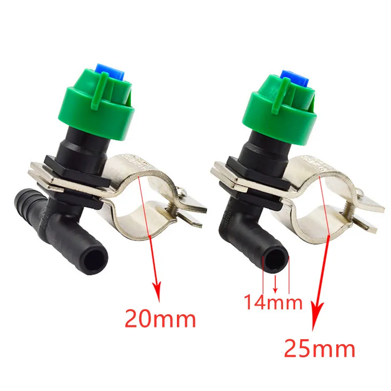 

Sprinkler fittings pipe clamp drip nozzle garden watering agricultural sprayer nozzle spray tractor fittings