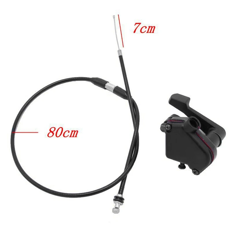 

7/8 22mm Motorcycle Throttle Lever Thumb Controller Throttle Cable Thumb Fueler for Honda TaoTao ATV Four-Pit Bike