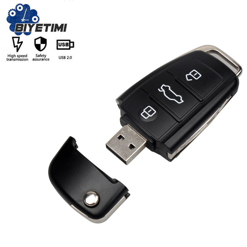 Biyetimi USB флеш накопитель 64Гб 100% реальные Ёмкость 32 ГБ флэш 16 Гб автомобильные