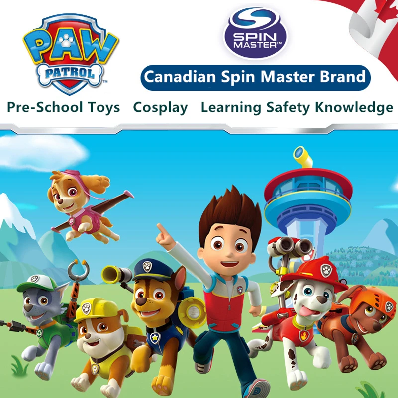 Paw patrol мальчик и девочка сшивание детская головоломка трек игрушка с инерционным механизмом моделирование сцена спасательный автомобиль набор