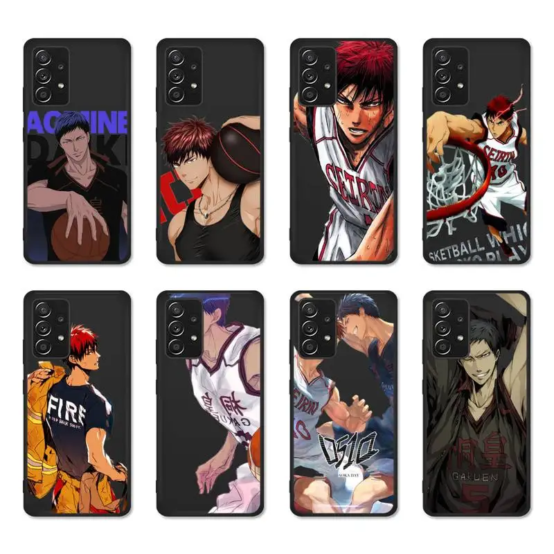 

Kuroko No Basket Phone Case For Samsung A01 A10 A11 A12 A20 S E A21 A30 S A22 A31 A32 A40 A41 A42 Silicone Cover