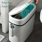 Мусорная корзина для унитаза, бытовая Водонепроницаемая корзина для мусора, 101214 л, для ванной комнаты, кухни