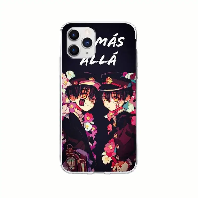 

Animation Toilet Bound Hanako Kun Yugi Transparent Phone Case For Iphone 12 11 Pro Xs Max 6s 7 8 Plus Xr Xs X 5s Se Clear Cover