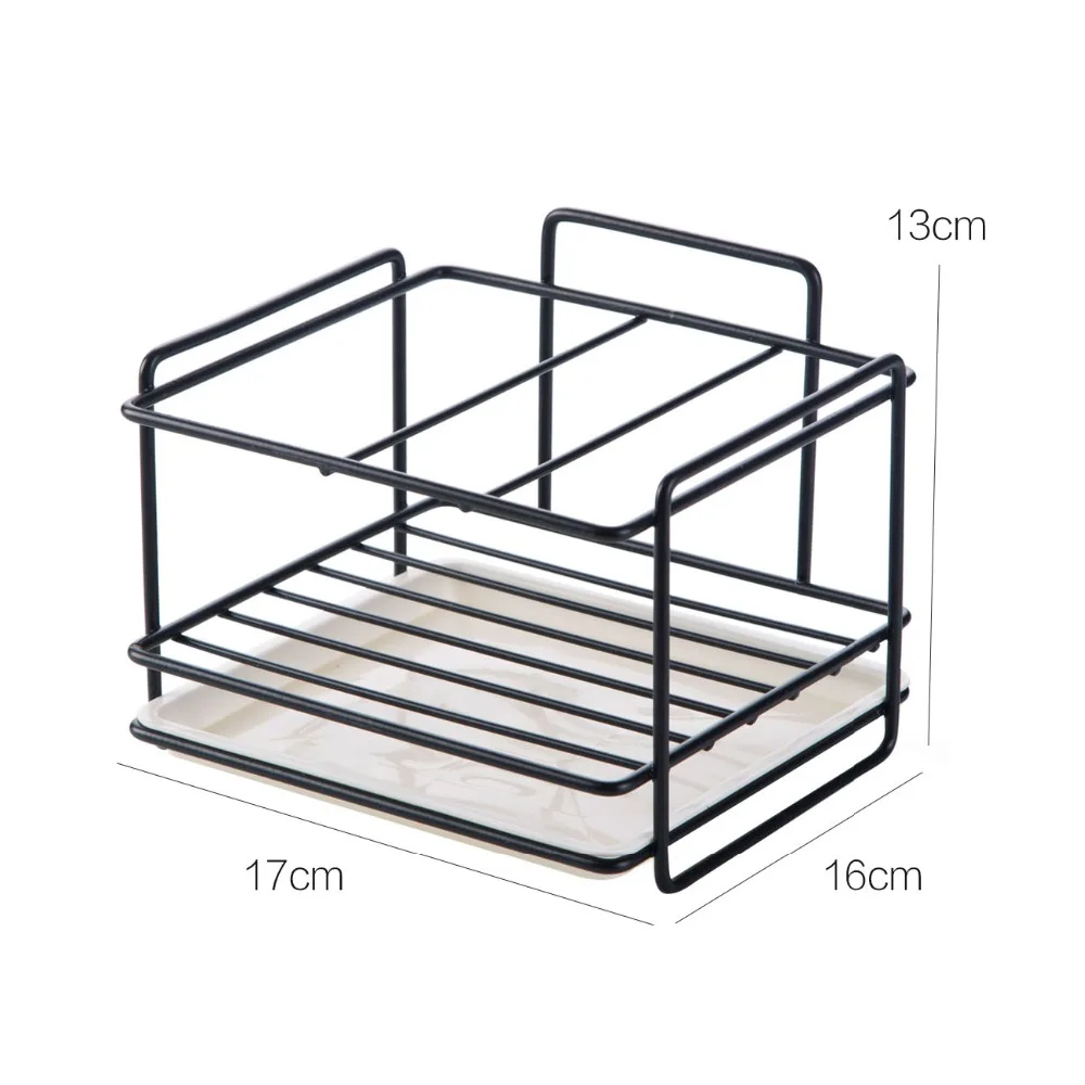 Губка держатель мыла сливной стеллаж для хранения Кухня органайзер раковины