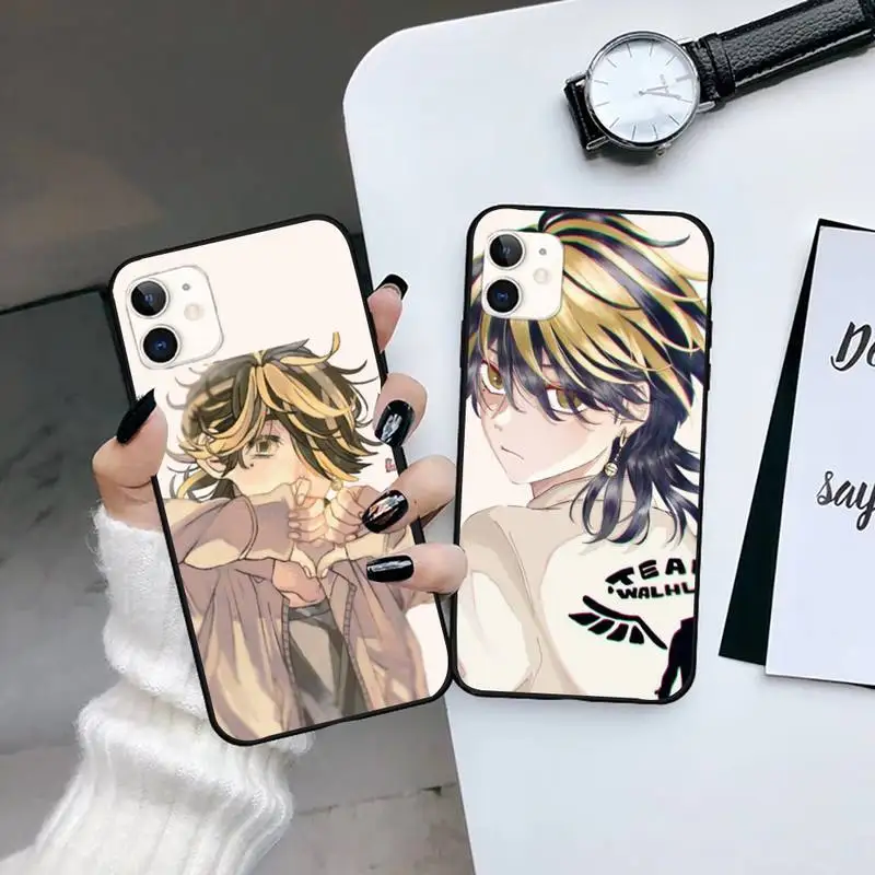 

tokyo revengers wallpaper Phone Case for iPhone 13 7 8 11 12 X XS XR Pro max Samsung A S 9 71 10 plus mini mobile bags coque