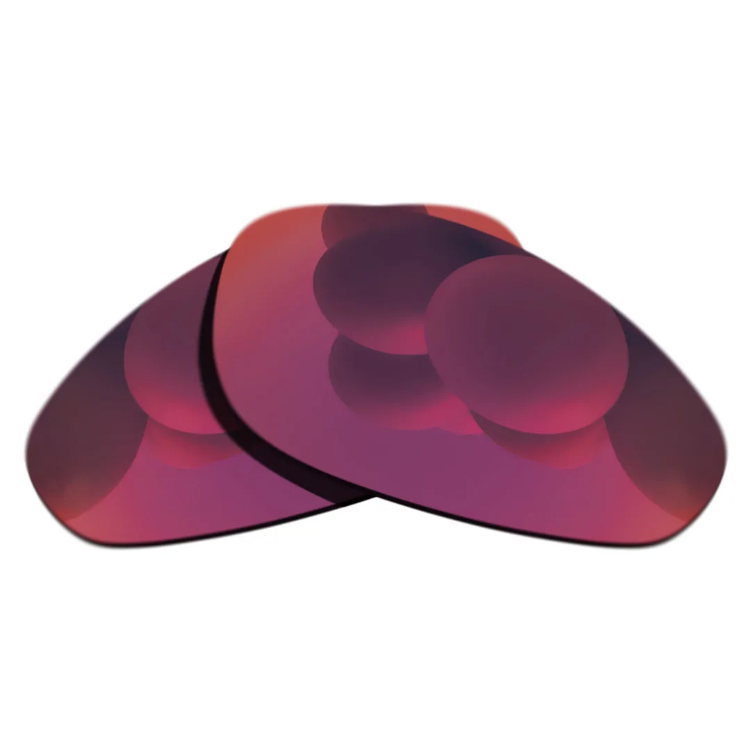 

100% Precisely Cut Polarized Replacement Lenses for Straight Jacket 1999 Sunglasses Magenta Red Mirrored Coating Color- Choices