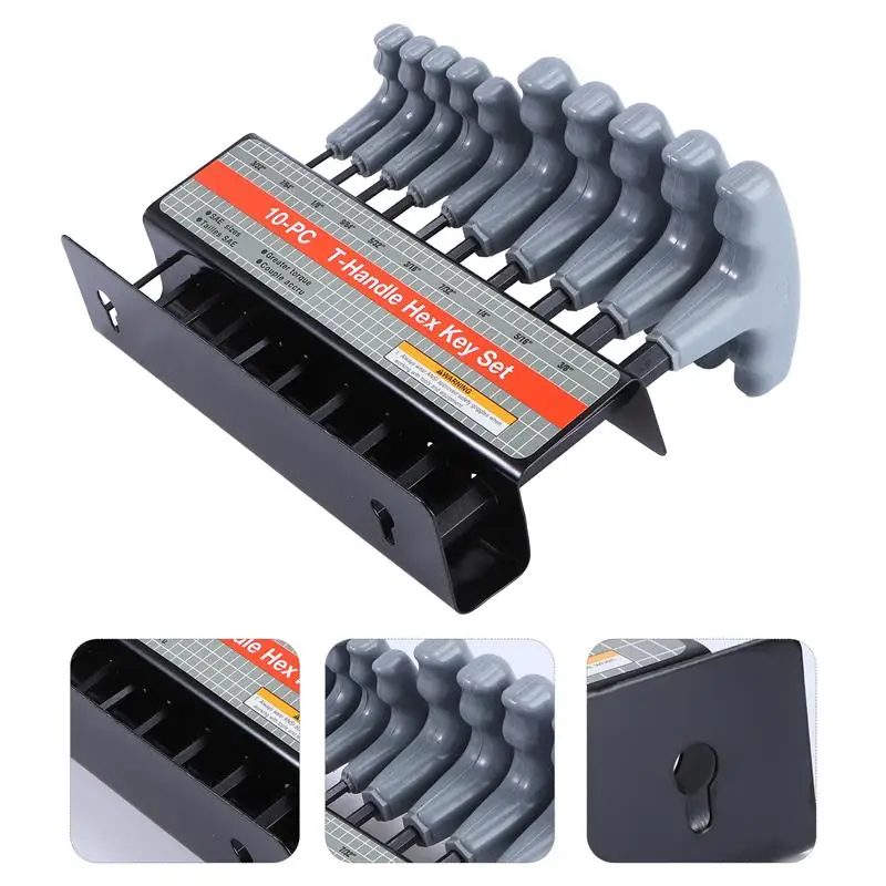 

1 Set of T-handle Hex Keys Practical T-Type Hex Wrenches Useful Hex Spanners