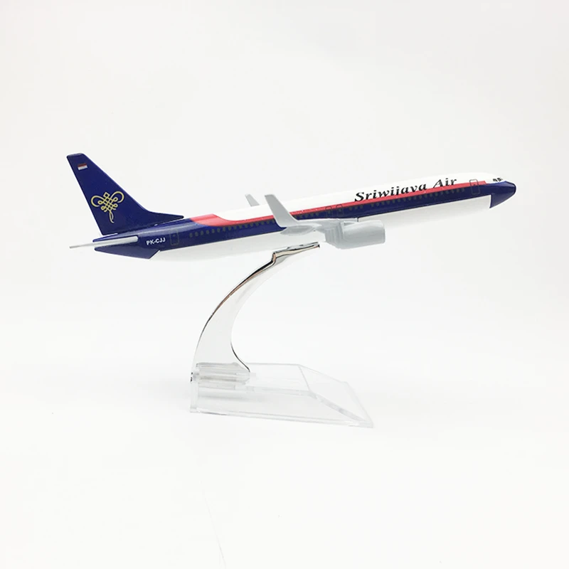16 см Индонезия Sriwijaya Air B737 авиакомпании самолёт литый под давлением металлическая