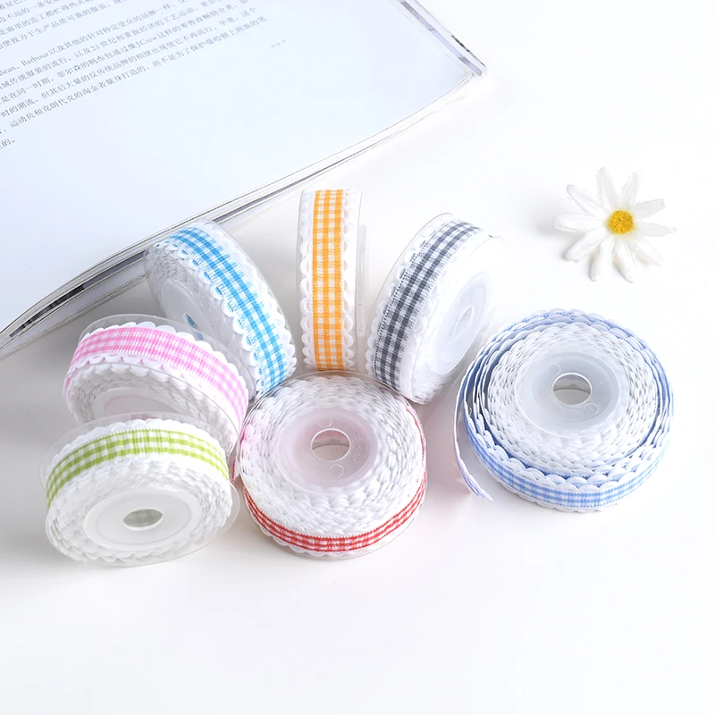 

5Yards/Lot 15mm Traditional England style Grosgrain Ribbons for Christmas Decoration DIY Handmade Craft Ribbons Gifts Wrapping