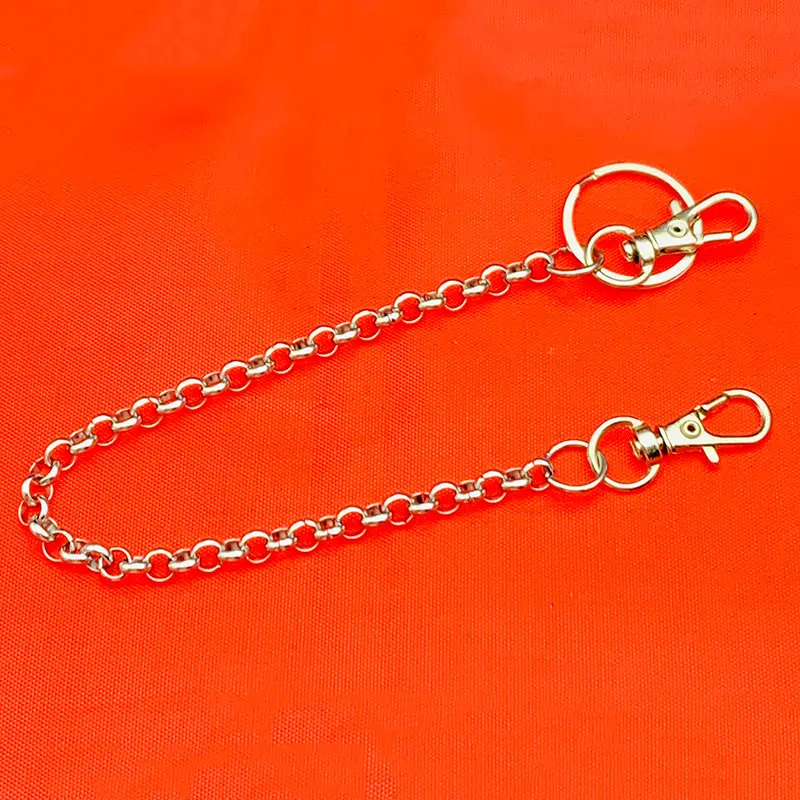 Модное ожерелье Rolo из нержавеющей стали длинный металлический кошелек цепной