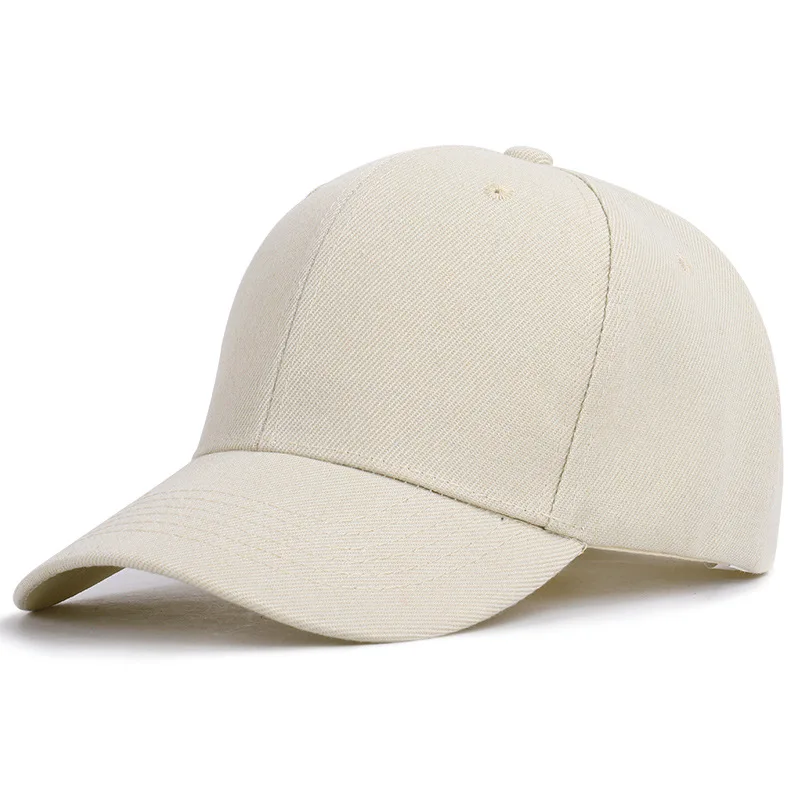 

Plain Solid Color Baseball Caps 22 Multicolor Men Women Visor Hat Adjustable Nylon Fastener Tape Casual Sports Hats Wholesale