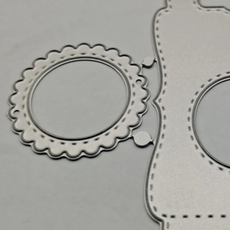 Металлические Вырубные штампы в коробке фотоальбом бумажная карта шаблон форма