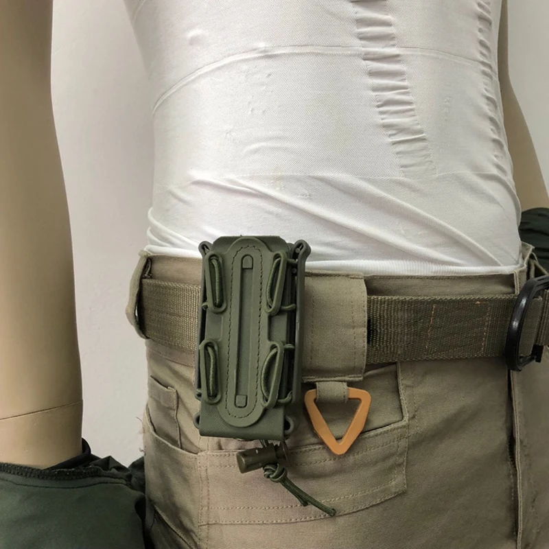 Тактический 9 мм Molle пистолет военный подсумок кобура Fastmag ремешках и Молле Soft Shell