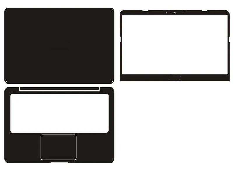 KH стикер для ноутбука наклейка КОЖА углеродное волокно кожаный чехол протектор