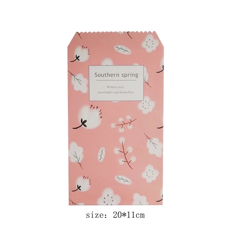 

20piece Envelope Broken flower snowflake cartoon stationery letter Card Cover Scrapbooking Gift 20*11CM
