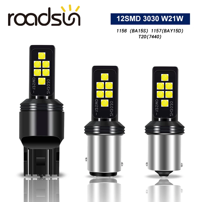 2 шт. Автомобильные светодиодные лампы 1156 P21W BA15S 1157 P21/5W BAY15D T20 W21W 7440 PHX50|Сигнальная
