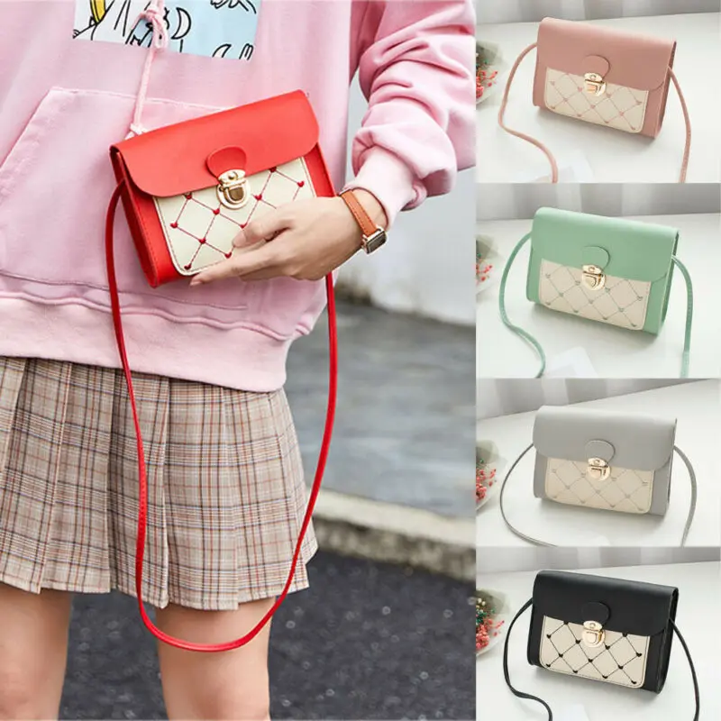 Для женщин небольшой из искусственной кожи женская большая сумка на плечо через