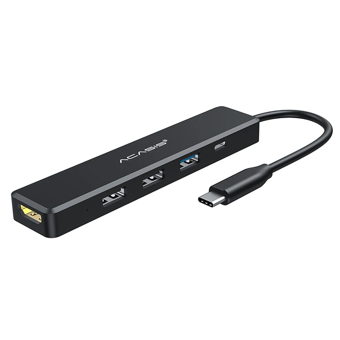 

Acasis 6 in 1 Smart Docking Station Type-C HUB USB2.0 USB3.0 SD/TF Card Reader 60W PD Fast Charge Support OTG for Mobile Phone