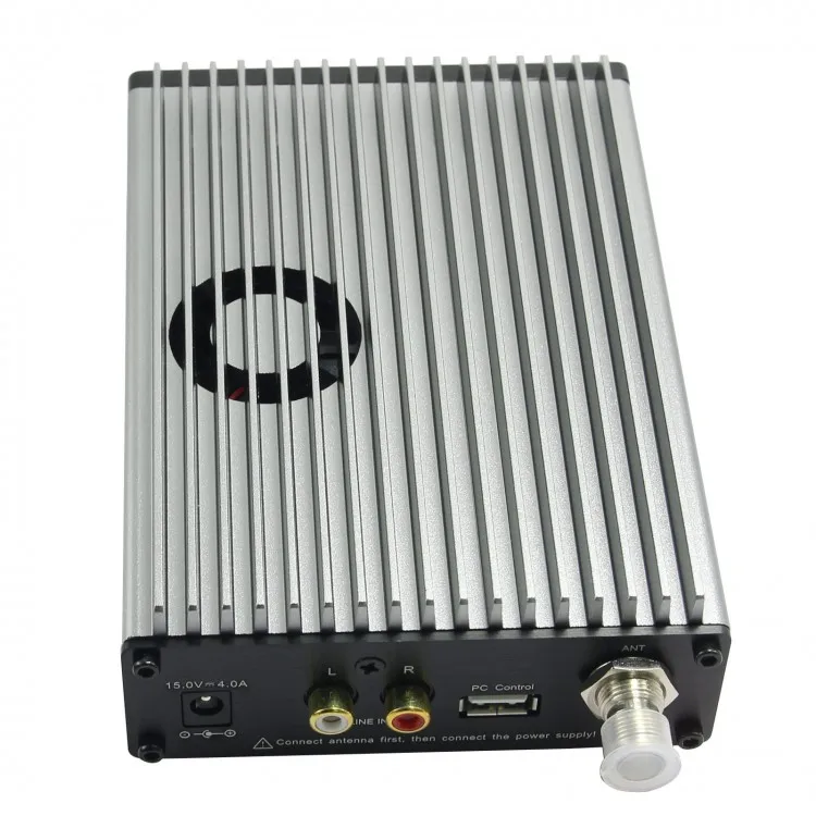 

CZE-15B 0-15W Professional Wireless PC Control PLL FM Transmitter Radio Broadcast with Power Adapter