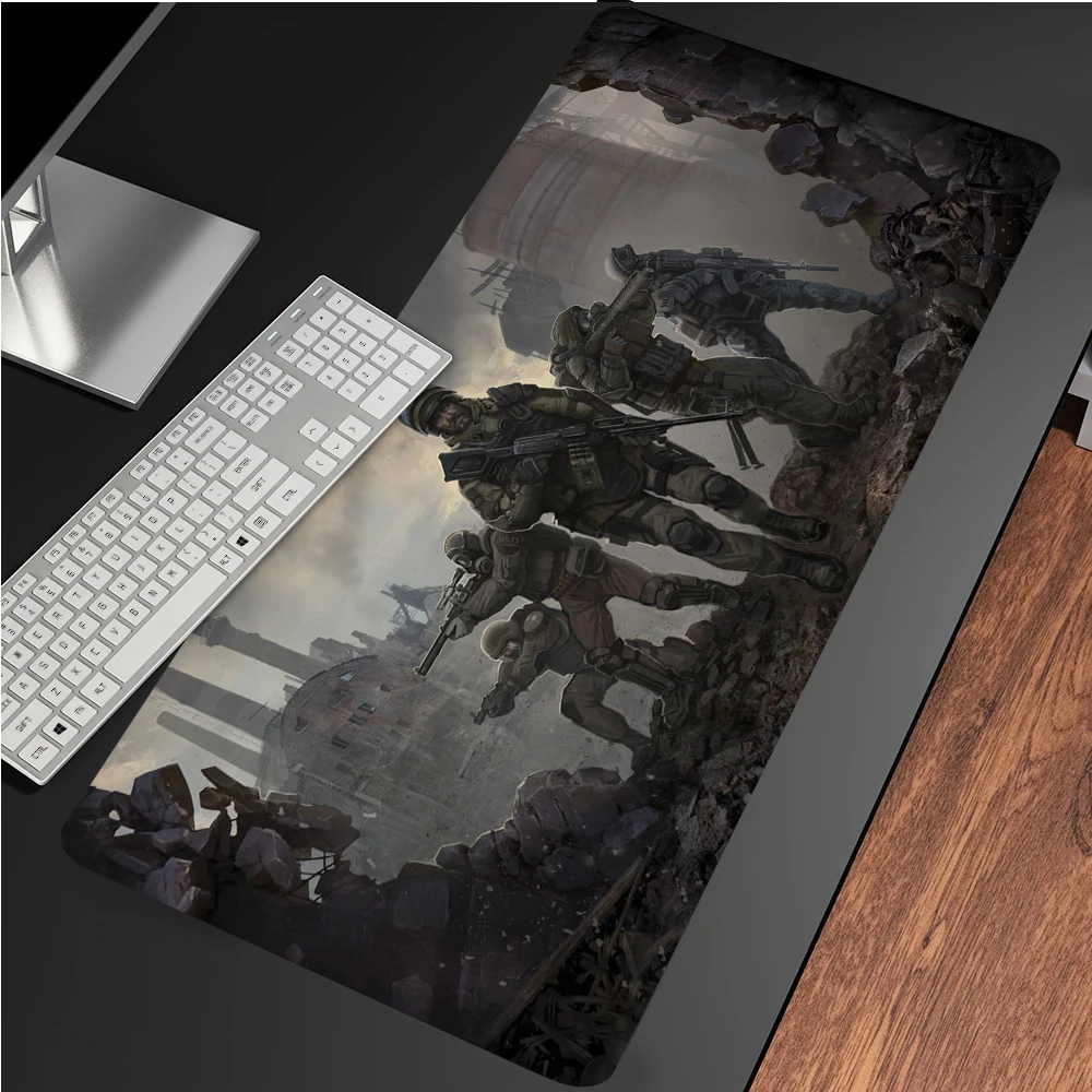 Игровой коврик для мыши stalker 80x3 0 см большой с HD-печатью геймеров компьютерного