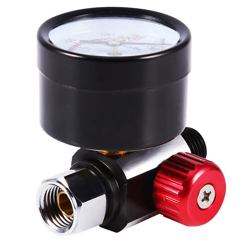 1/4 &quotBSP Регулируемый регулятор давления воздуха HVLP распылитель воздушный