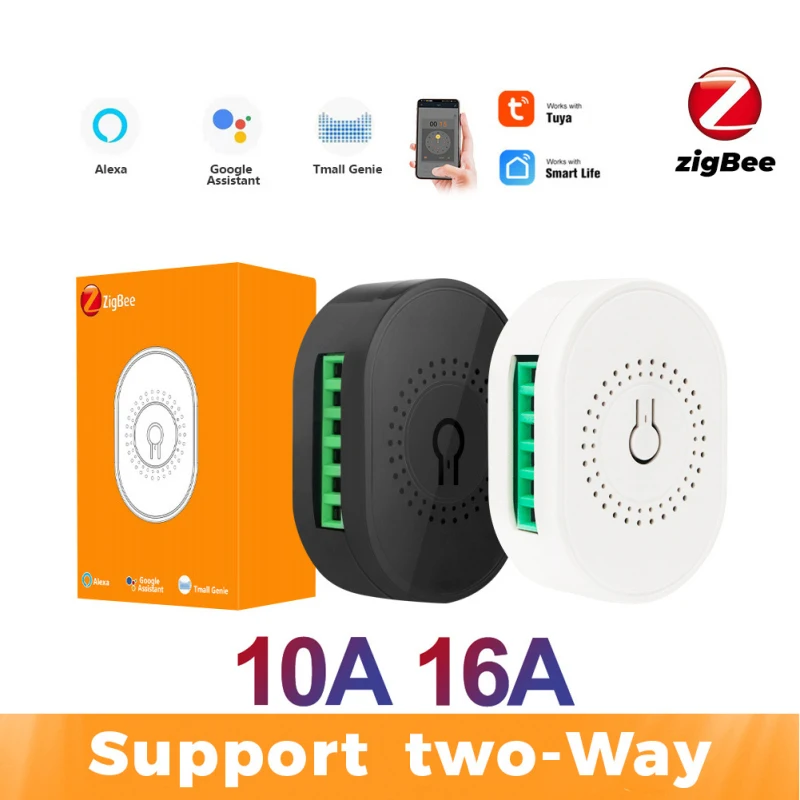 

With Smart Life Alexa Google Home Gateway Zigbee3.0 Two Way Smart Switch Smart Home Remote APP Voice Control Work