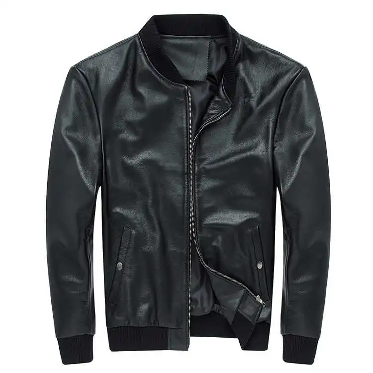 

Men's arrival New bomber jackets coat Chic genuine leather jackets D926