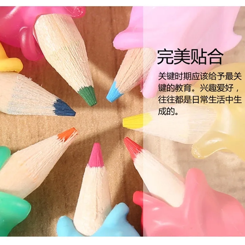 5 шт./компл. ученики дошкольного возраста держат ручку приспособления для ручки