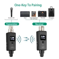 kx4a transmitter for dynamic mic or dixlr output devices with power indication receiver for speakers or pa systemrecording