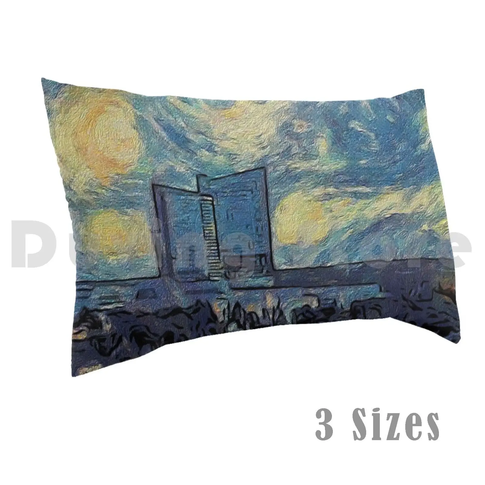 

Starry Sun Pillow Case Printed 35x50 Artist Vincent Van Gogh Van Gogh Starry Night Mohegan Sun Mohegan John