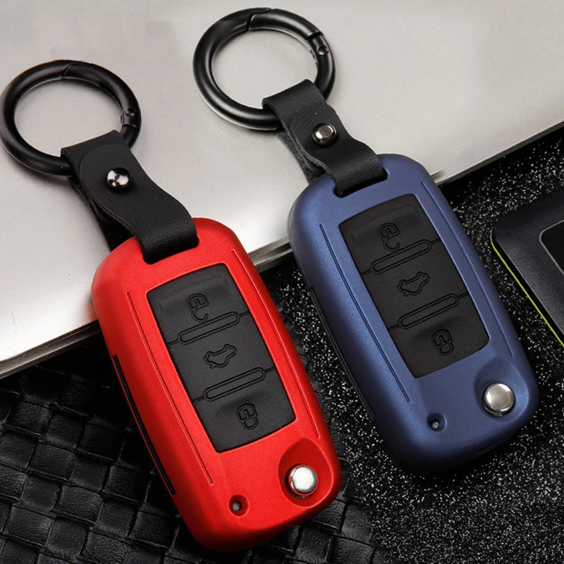 

Чехол для автомобильного ключа с полным покрытием, чехол для ключа Volkswagen для VW Passat Golf Jetta Bora Polo Sagitar Tiguan, аксессуары, чехлы