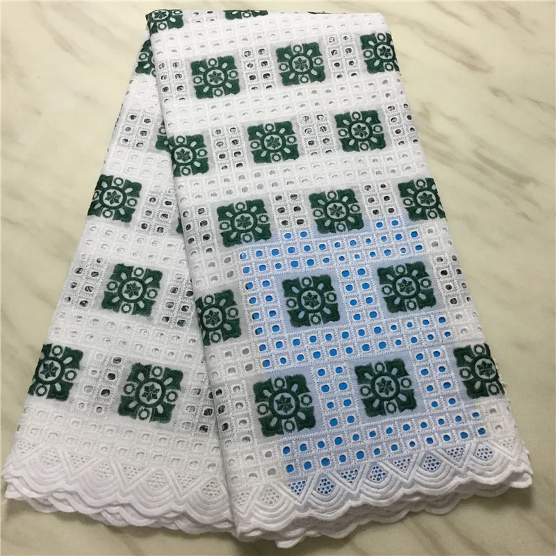 Гипюр зеленый шнур кружевная ткань высокого качества нигерийская