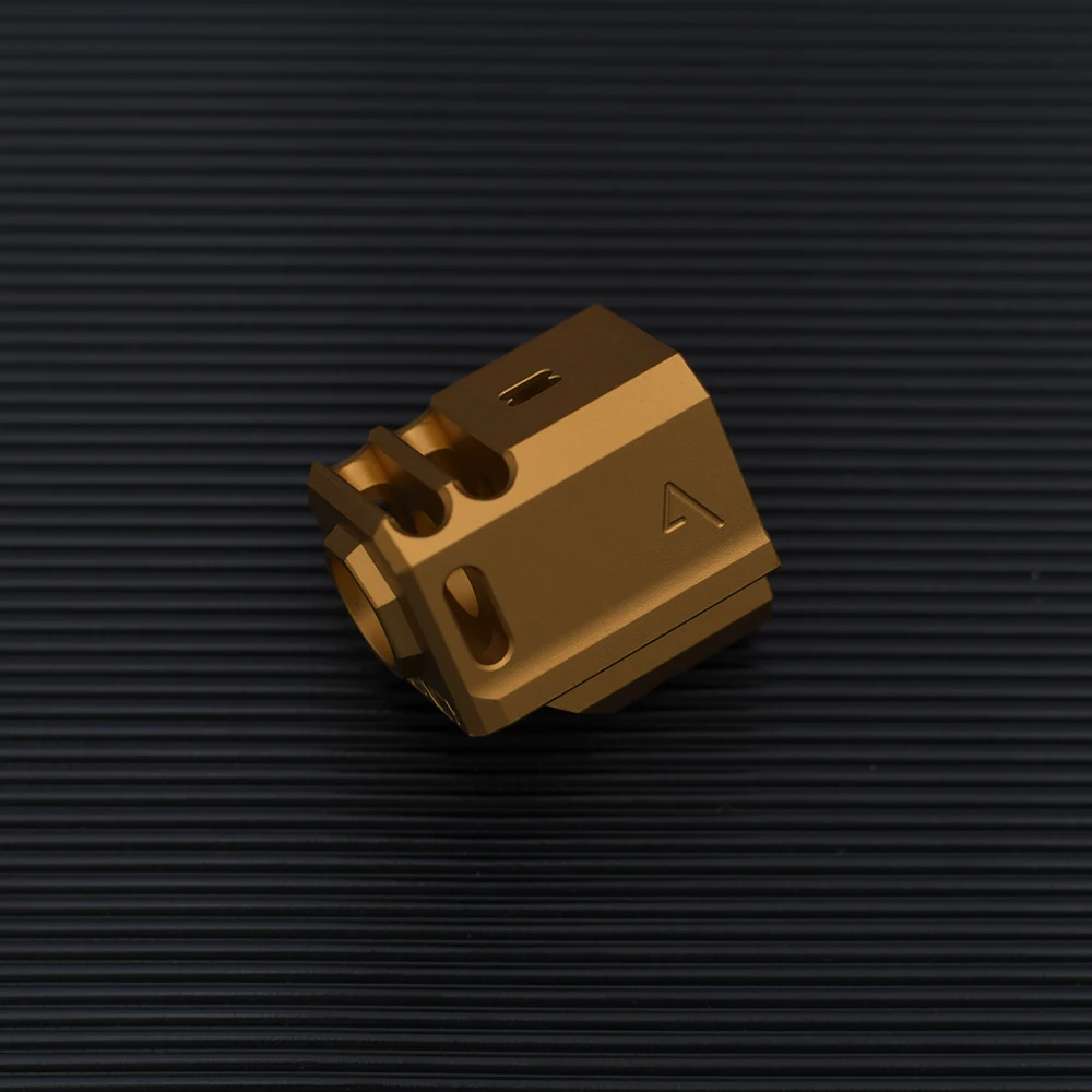 14 мм CCW USD Arms 417 компенсатор для Airsoft GBB Gel Blaster Kublai P1 Glock G17 G18 G19 G26 G34 G43 GEN 1 2 3 4 5