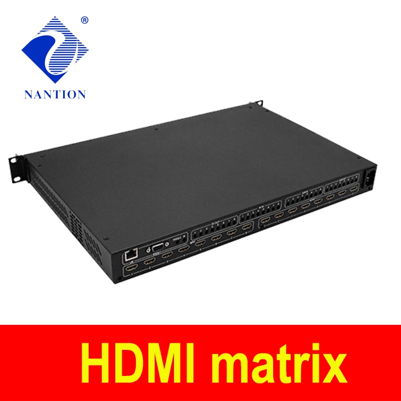 seamless Hdmi-compatible 2.0 matrix 8x8 support 2x4 video wall 4K60hz 4:4:4 |