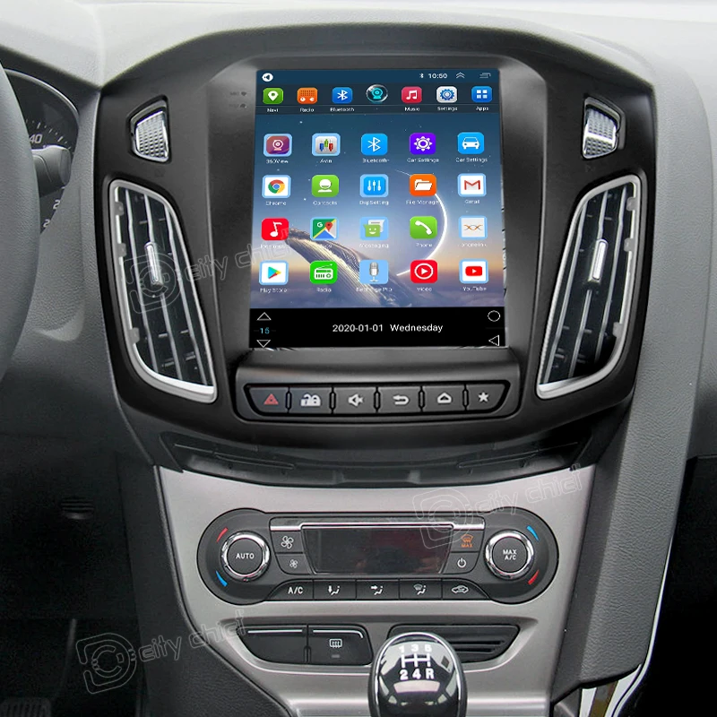 Автомагнитола в стиле Tesla автомобильное радио мультимедийный видеоплеер