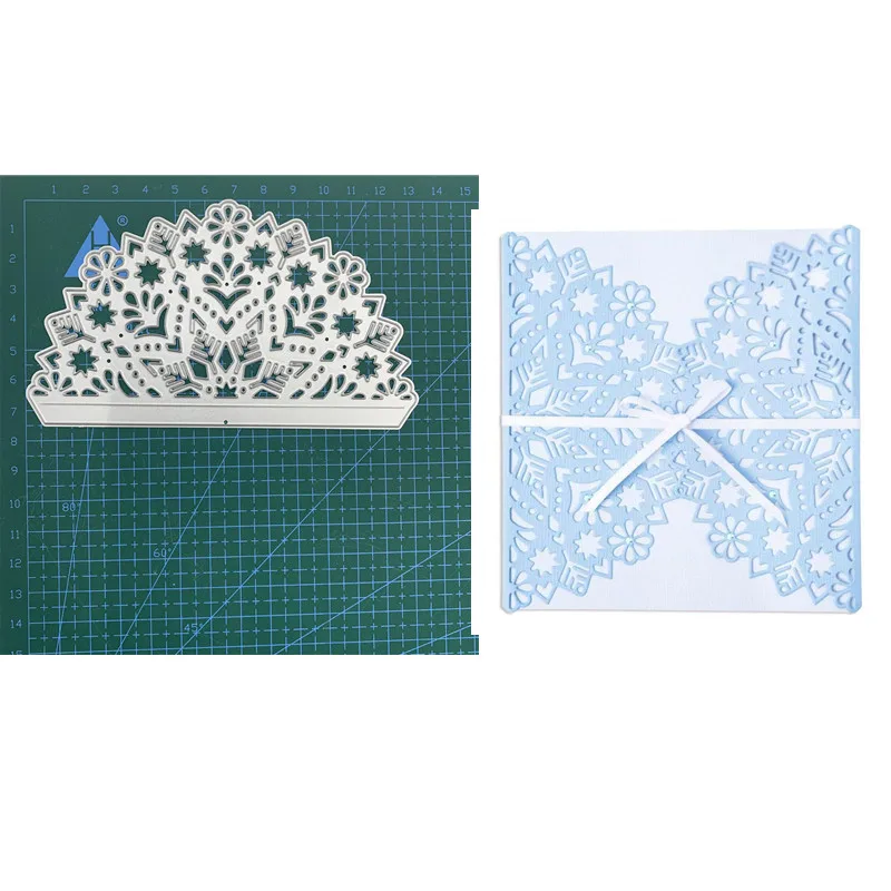 

Snowflake Metal Cutting Dies For Scrapbooking Dies Cut DIY Template Handmade Stencil Craft Model 2022 New Arrival No Stamps