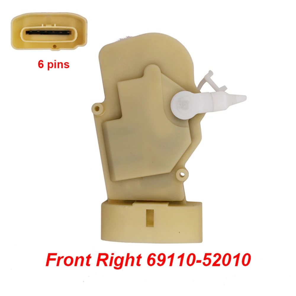 Высококачественный новый привод замка передней правой двери 69110 52010 для Toyota Echo Scion