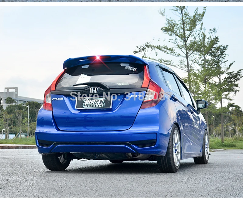 Неокрашенный спойлер из АБС-пластика для Honda GK5 Fit / Jazz 2014 2015 2016 2017 1 шт. | Автомобили
