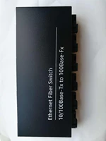 fiber optical transceiver 10100m ethernet fiber switch 2 rj45 6 fiber ports fiber optical media converter single mode