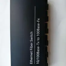 Fiber Optical Transceiver 10/100M Ethernet Fiber switch   2 RJ45 6 Fiber ports Fiber Optical Media Converter Single Mode