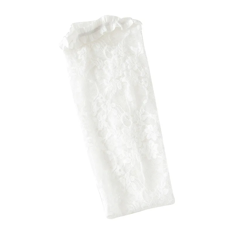 Женские прозрачные носки выше колена летние средней длины в японском