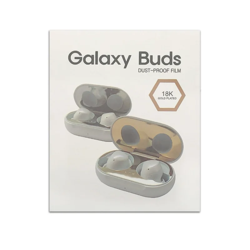 Защитная Наклейка из фольги для Samsung Galaxy Buds Plus металлический материал бутонов +