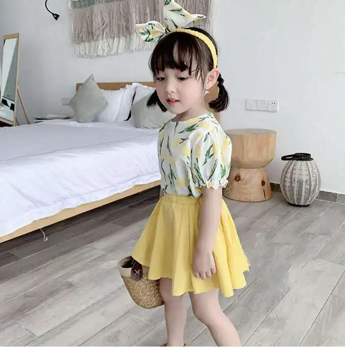 Летние костюмы для девочек 2020 летние платья в западном стиле женские из двух