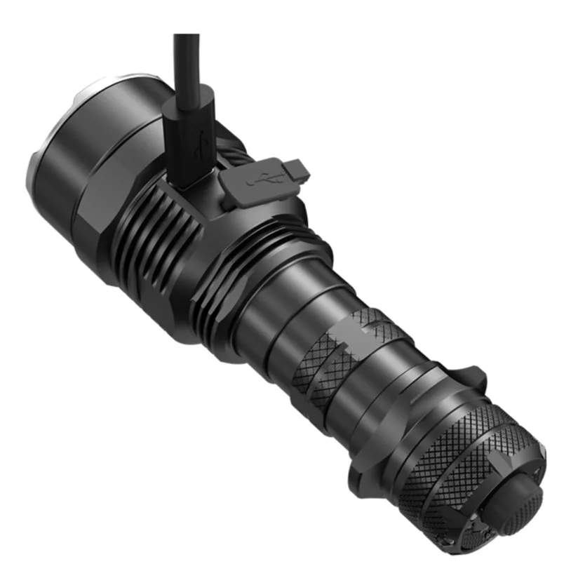 Pаспродажа Тактический фонарик Nitecore TM9KTAC, 98 000 лм, CREE XP-L2 HD USB, перезаряжаемый мощный светодиодный прожектор с батареей для кемпинга Цена Тактический фонарик Nitecore TM9KTAC, 98 000 лм, CREE XP-L2 HD USB, перезаряжаемый мощный светодиодный прожектор с батареей для кемпинга