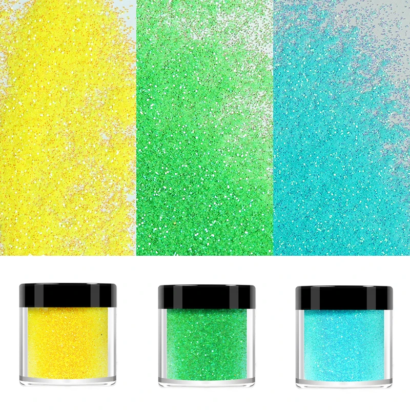 5 г/кор. ногтей Блеск порошок для искусства ногтя градиент Блестящий пигмент с