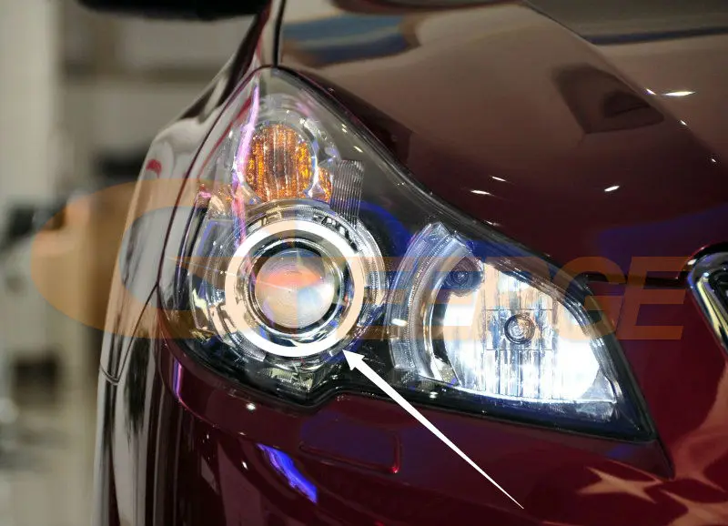 Для Subaru Legacy B4 Liberty V 2010 2011 2012 отличные ультра яркие CCFL ангельские глазки Halo кольца