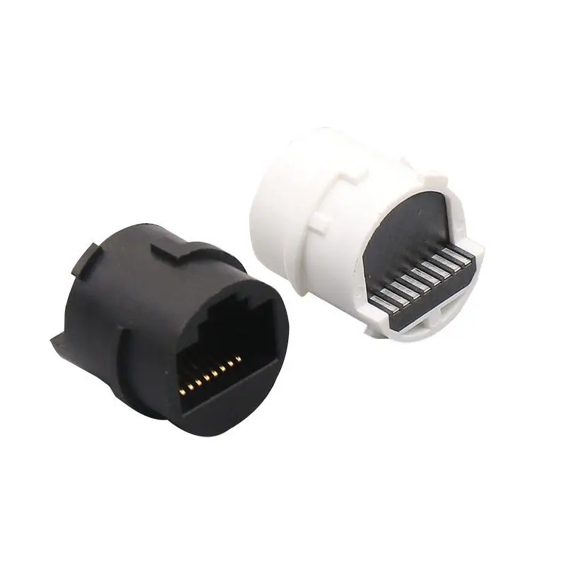 

Сетевой Ethernet гнездовой разъем RJ45, 10 шт., 8P гнездовой разъем