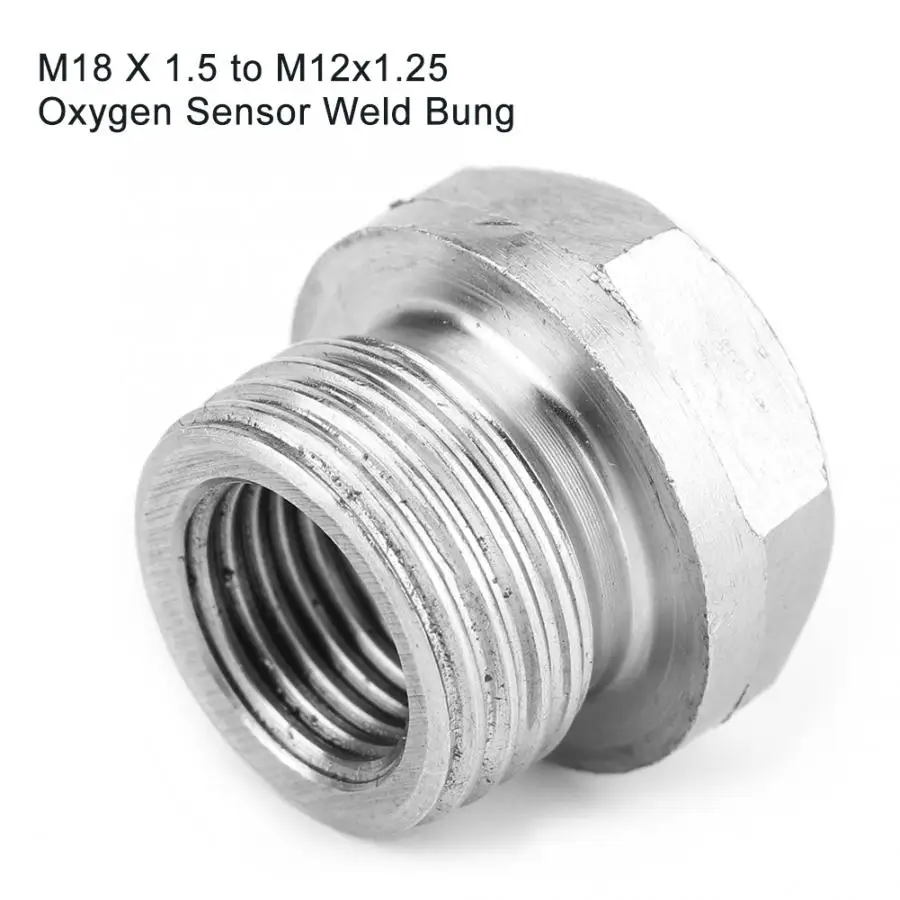 Кислородный датчик сварного шва Bung O2 резьба штепсельная вилка M18 X 1 5 до M12x1.25