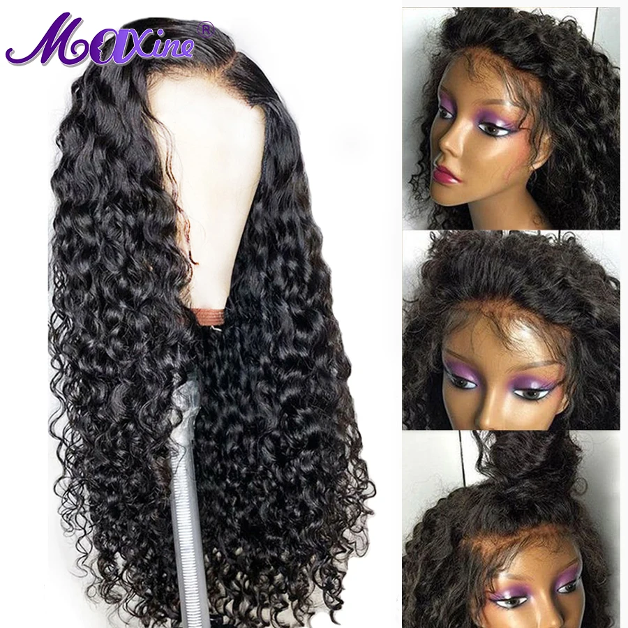 Малазийские волнистые кружевные передние парики Remy человеческие волосы