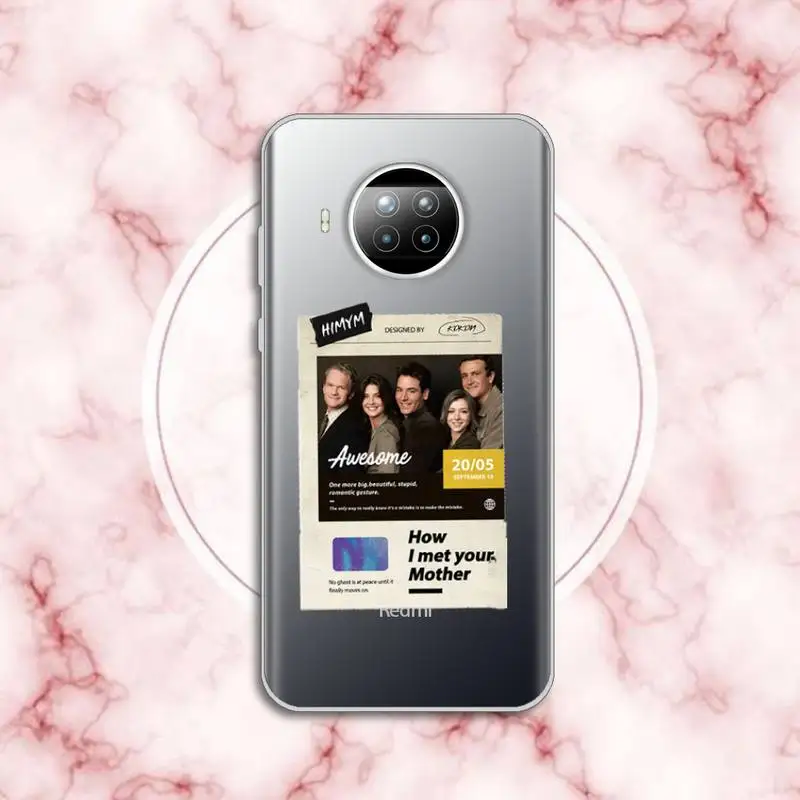 

Central Perk Friends tv high quality cover luxury Phone Case funda Transparent for Xiaomi Redmi note 10 t 8 9 pro lite 11